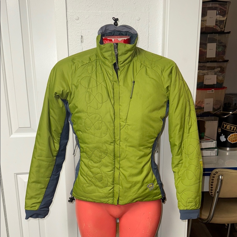 Marmot Green and Gray Women's Insulated Jacket